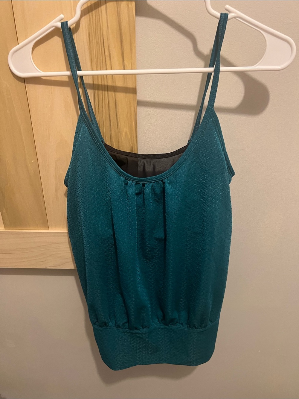 Women’s Teal Spaghetti Strap Tank Top